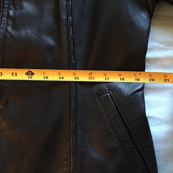 Jones New York genuine leather jacket size XL, like new - Picture 9 of 11